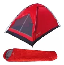 Comprar Combo Carpa Spinit Basic 2 Personas + Bolsa De Dormir