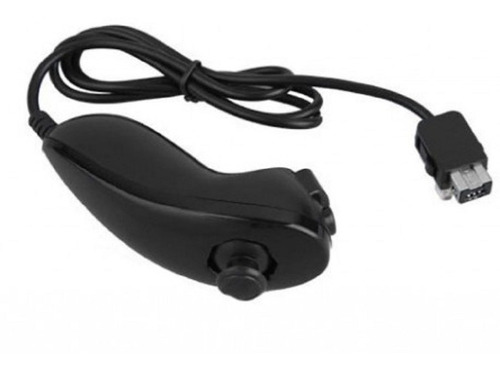 Control Nunchuk Para Wii Y Wii U Color Negro