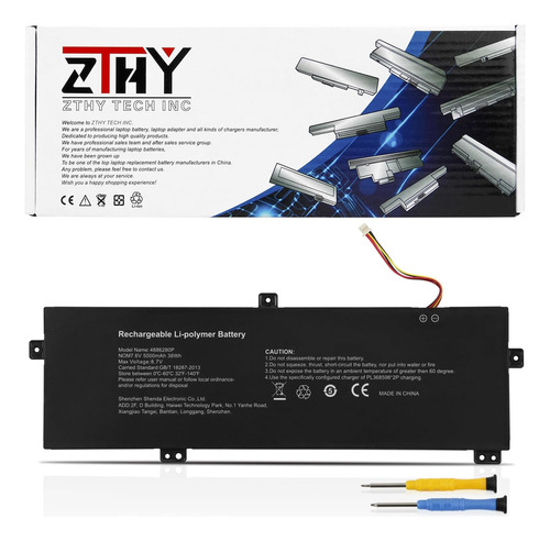 Zthy 4886280p 7.6v 38wh Batería P/ Gateway Gwtn156-11bk
