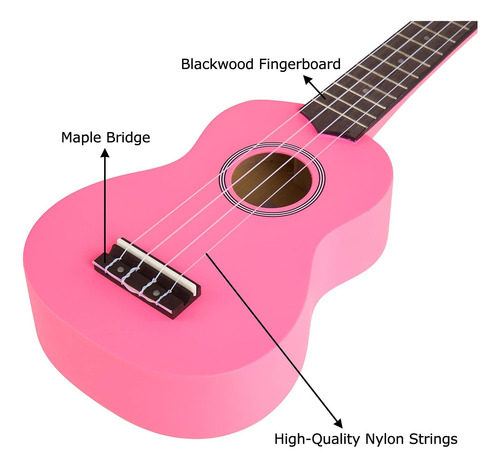 Kit Para Principiantes De Ukelele Soprano Ieco Para Niños Y