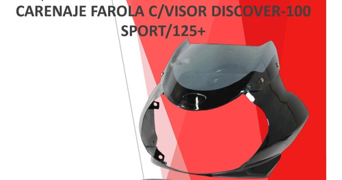 Carenaje Farola Bajaj Discover 100 125+
