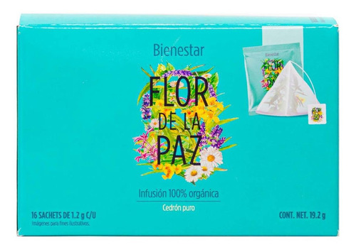 Té Flor De La Paz Bienestar 19.2g