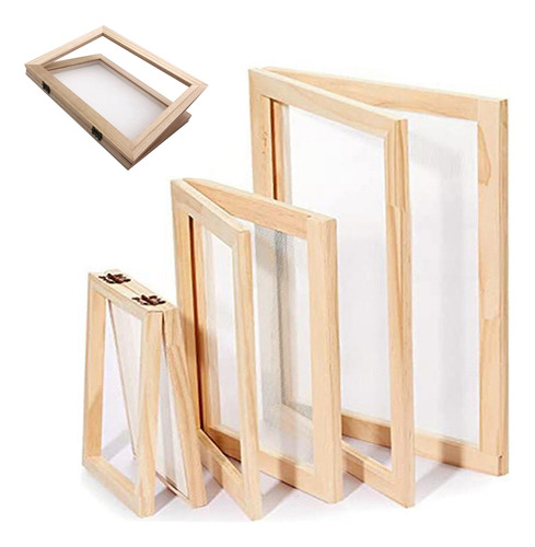 Kit De Plantillas De Pantalla Diy Paper Craft De 3 Piezas