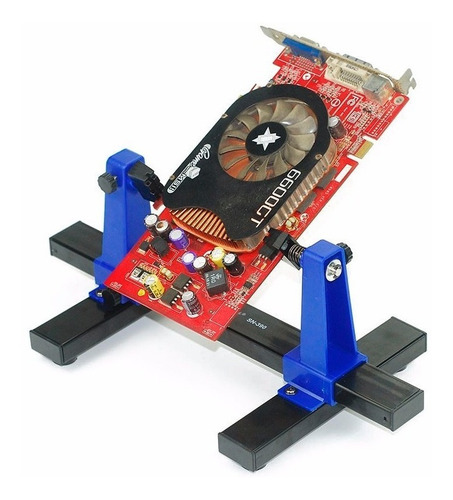 Imagen 2 de 7 de Soporte Soldar Placas Proskit Ajustable Hasta 20 Cm Rotacion