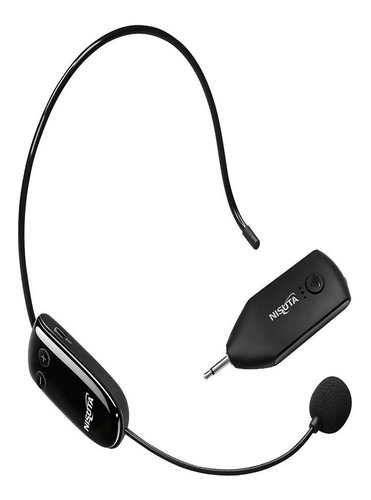 Imagen 2 de 2 de Micrófono Nisuta NSMICUHF8 unidireccional negro