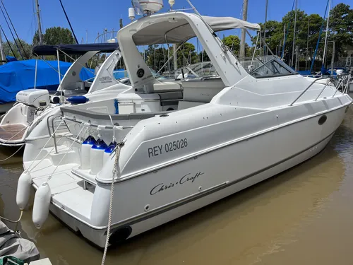 Chris Craft 34 Pies Linea De Eje 2 Volvo Oportunidad