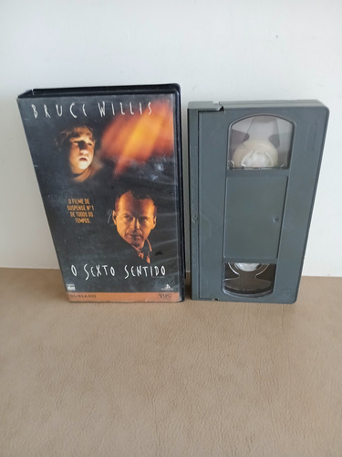 Fitas Vhs O Sexto Sentido E Corpo Fechado - Bruce Willis (Usado)