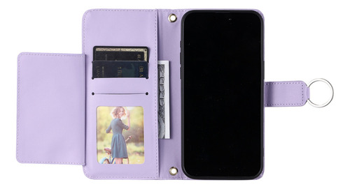 Funda Para Xiaomi Poco M6 Plus/c75/m7 Pro 5g Wallet De Piel Sintética Con Soporte Abatible Que Protege La Funda Del Telé