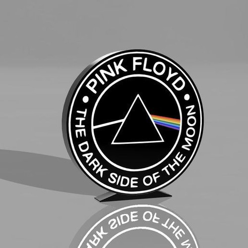 Lámpara Veladora Temática Pink Floyd Led Luz Cálida