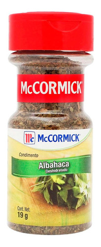 Albahaca Deshidratada McCormick 19g