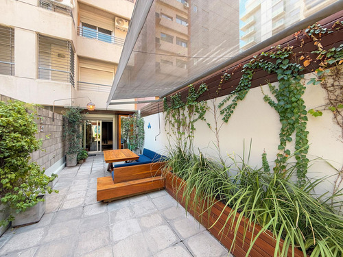 Departamento De 1 Dormitorio Con Gran Patio Y Parrilla En Zona Río