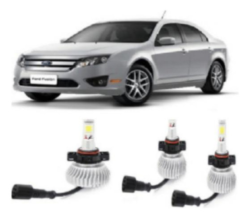 Lampada Ultra Led Fusion 6000k 12v 24v Pra Carro