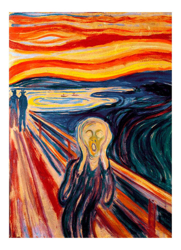 El Grito, Edward Munch Rompecabezas Arte 1000 Pz Trefl