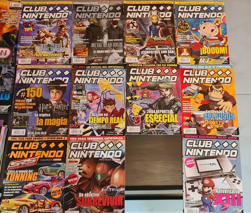 Revista Club Nintendo. Año 13, Colección Incompleta.