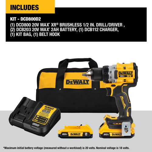 Taladro/destornillador Inalámbrico Dewalt 20v Max Xr Sin Esc