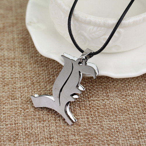 Collar Colgante Con Logotipo L, Regalo Precioso