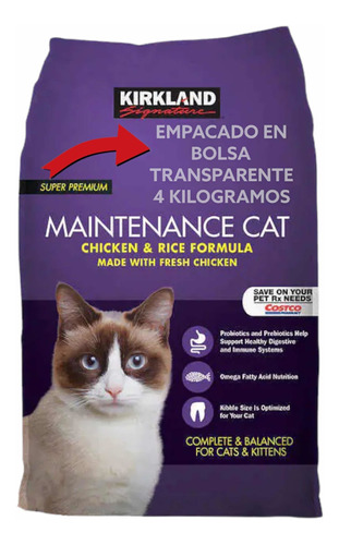 Comida Para Gatos Kirkland 4kg