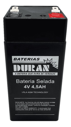 Bateria 4v 4ah Moto Elétrica, Brinquedo, Balança Automação