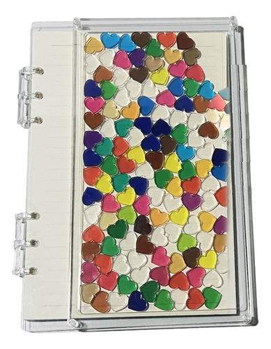 Cuaderno De Hojas Sueltas, Papelería Creativa Para Corazón