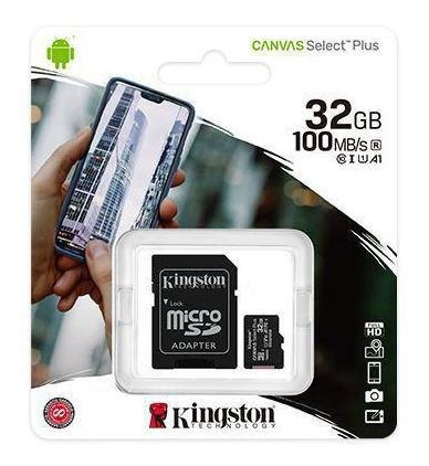 Cartão De Memória 32gb Kingston Micro Sd Classe10 Sdcs Canva