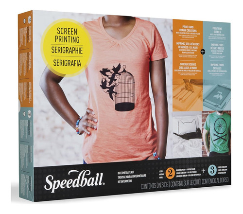 Kit Super Value De Serigrafía En Telas Speedball