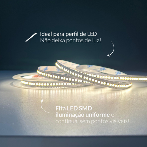 Fita Led Interna Risque Extreme 20w 5m 4000k 24v Ip20 Deluxe Luz Branco-frio Tensão de operação 20W/M