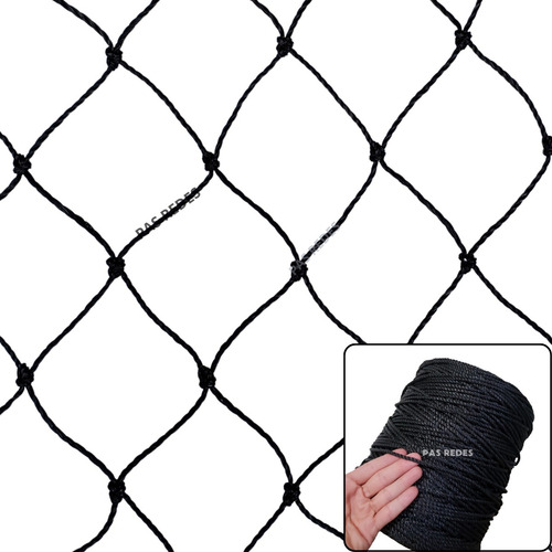 Tela Proteção Janelas Sacadas Crianças Gato 3,00m X 1,50m Cor Preta