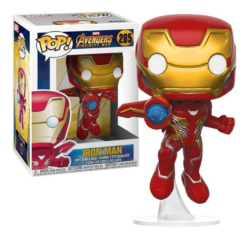 Pop! Funko Iron Man Homem De Ferro Avengers | Marvel - #285