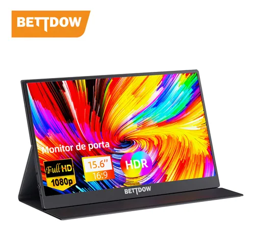 Monitor Portátil Bettdow Brand/ Full Hd Ips 15.6 Compatível Com A...
