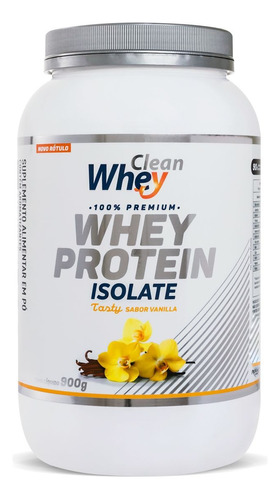 Glanbia Clean Whey Isolada 900g - Whey Mais Pura Do Mundo