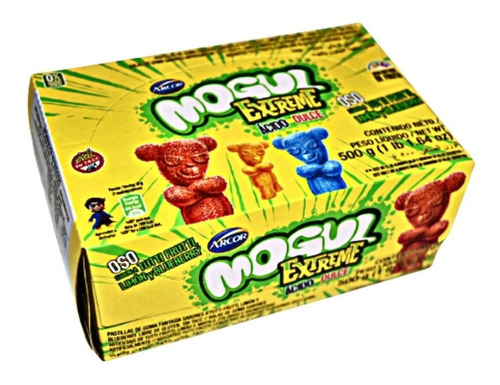 Gomitas Oso Extreme Mogul 50 Gramos X 10 Unidades 