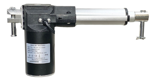 Atuador Linear 50mm - Pistão Elétrico