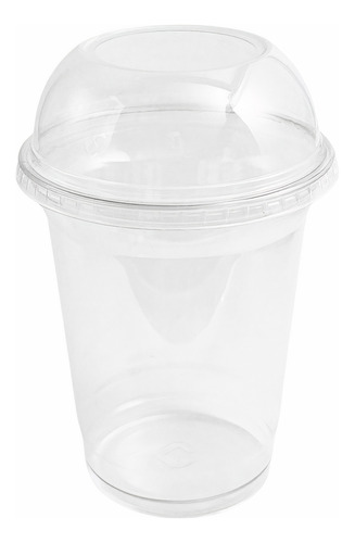 Vaso Frappe 16oz Cristal Con Tapa Marca Converpro 500 Juegos