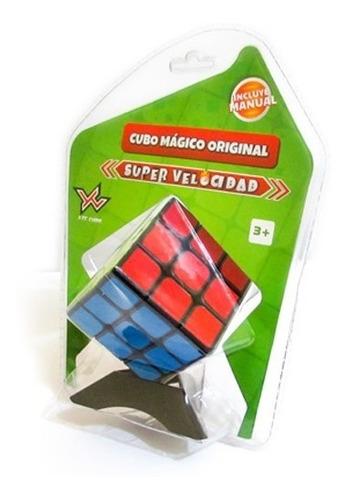 Cubo Magico 3x3x3 Ltc Rubik Juguete Original Incluye Base