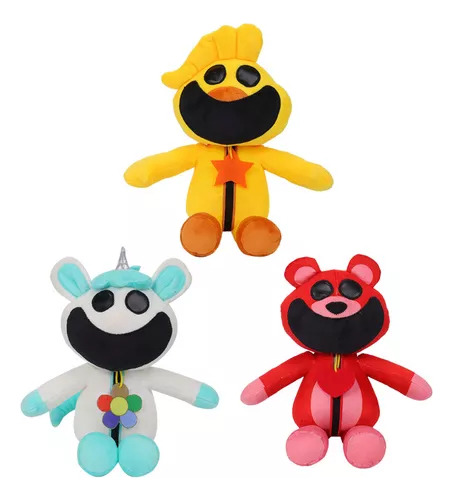 Muñeco De Peluche Smiling Critters De 3 Piezas, Nuevo Set De