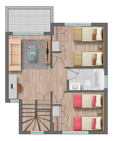 Cesión Casa Para Estrenar. Santa Elena, Condominio Mirador2