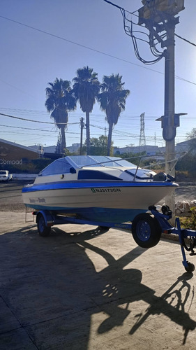 Barco Con Motor Bayliner Año 1988 En Queretaro