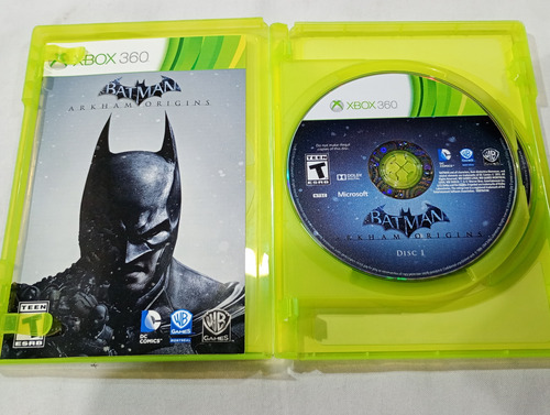 Batman Arkham Origins Xbox 360 Compatible One (Usado)