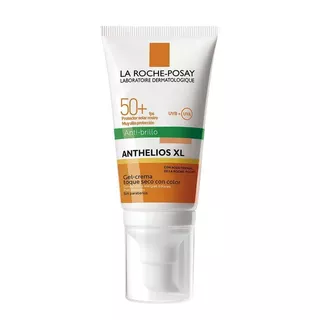 La Roche Posay Anthelios XL Toque Seco con Color FPS 50+ Protector Solar Facial para Piel Grasa, 50 ml