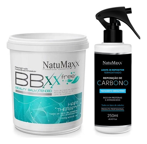 Leave In Uso Obrigatório Carbono Natumaxx + Btox Free 1kg