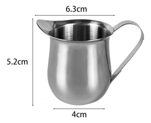 6pcs Creamer Lanzador Crema Dispenser Expresso Tazas 90 Ml