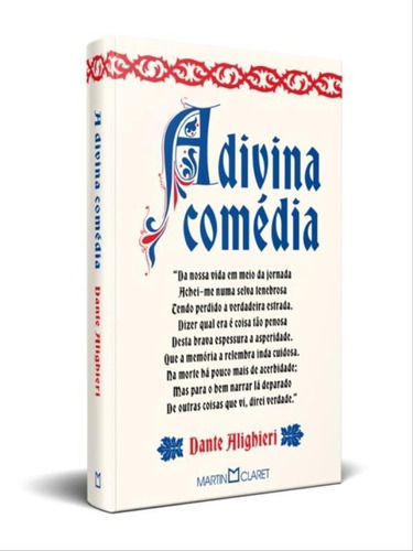 A Divina Comédia, De Alighieri, Dante. Editora Martin Claret, Capa Mole Em Português