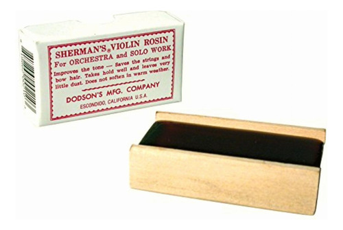 Sherman's Vp-01l Bow Rosin Violin Light