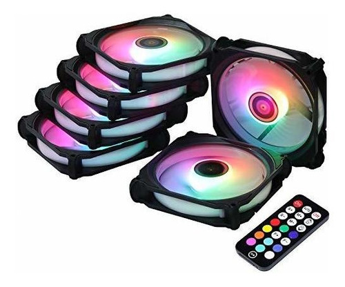 Ventilador Ds Axis Rainbow Light Rgb Led 120mm Case Fan For 