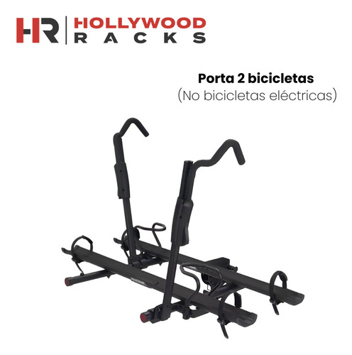 Rack Tirón Portabicicletas 2 Bicicletas Hollywood Original