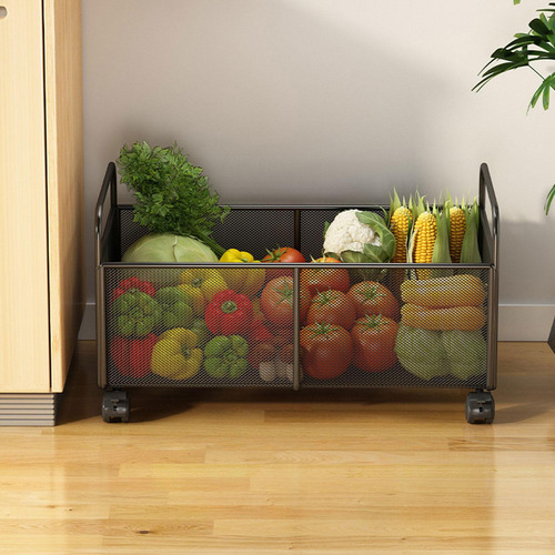 . Cesta De Alambre Decorativo De Hierro, Rejilla De Fruta