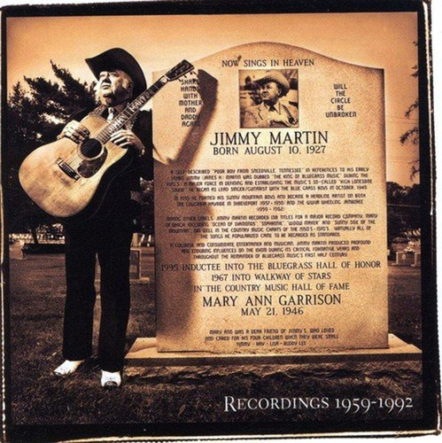 Cd: Canciones De Un Hombre Nacido Libre, Jimmy Martin