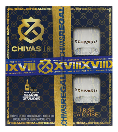 Estuche Chivas 18 Años 700ml - mL a $549