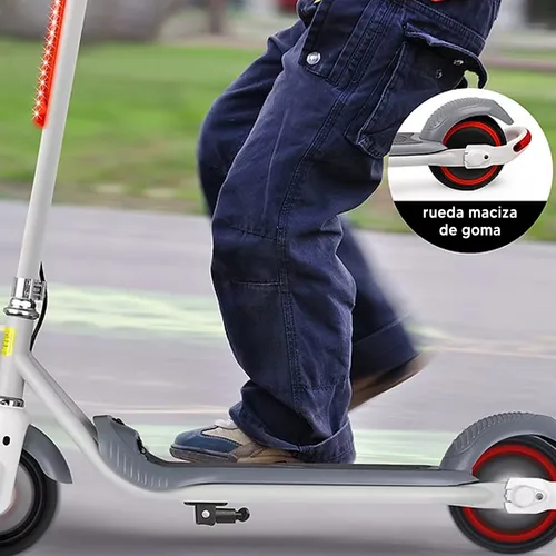 Monopatín Eléctrico Rp500 Hard 6.5 Potencia 150 W Edad Recomendada: 6-12 Años Blanco