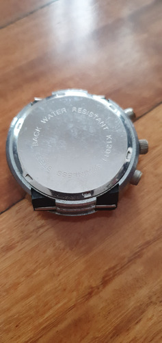 Reloj Puma Negro Con Fondo Blanco - Malla De Goma Negro Blanco Blanco (Usado)